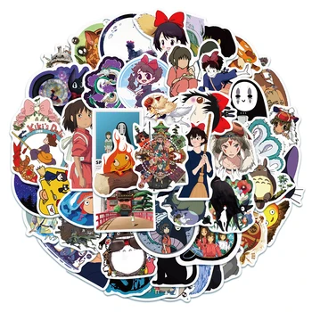 10/25/50PCS Animacinių filmų Anime Atkakli Toli Lipdukai Totoro Ne Veido Žmogus 
