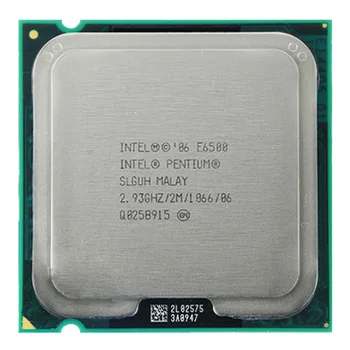 Intel Pentium E6500 CPU Procesorius (2.93 Ghz/ 2M /1066GHz) Socket 775 nemokamas pristatymas