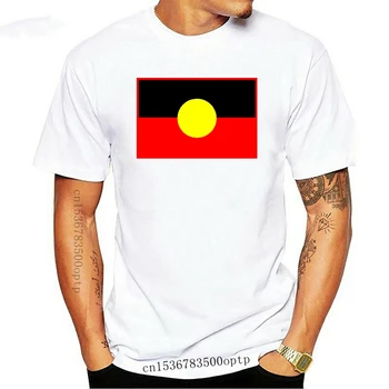 Nauji Australijos Aborigenų Marškinėliai - Tarptautiniai Marškinėliai Vėliavos Sporto Aborigenai