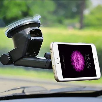 Automobilinis telefono laikiklis, siurbtukas mount magnetinio telefono laikiklis GPS automobilinis telefono laikiklis, automobilių reikmenys, interjero laikiklis