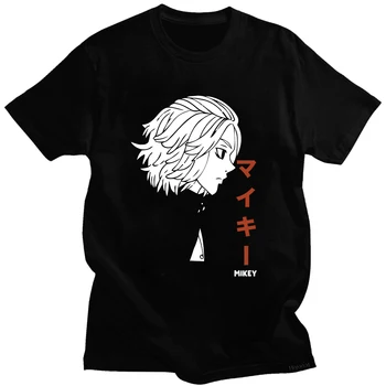Karšto Japonų Anime Tokyo Revengers Mikey Draken Grafinis Tees Viršūnes Marškinėlius Vyras