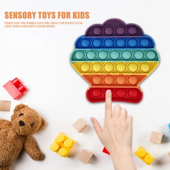 Naujas Dizainas Ginklą Modelio Push Pop Burbulas Fidget Jutimo Žaislas Suaugusiems, Vaikams, Dovanų Išskleisti Antistress Jutimo Žaislas ZH