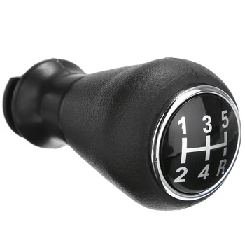 Universali Juoda 5 Greičio Pavarų Stick Shift Mygtukas Skirtas Pakeisti CITROEN C1 C3 C4 už Peugeot 206 207 306 307 100*46mm