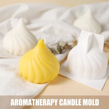 Aromaterapija žvakės silikono formos kūrybos svogūnų galvos žvakė pelėsių Europos atostogų dovanų dekoravimas žvakė 