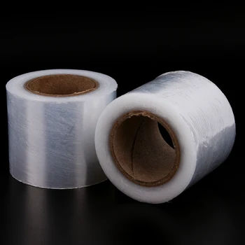 Plastic Tattoo Wrap Film 1 Roll with Box Eyebrow Lip Permanent Makeup Microblading Preservative Tattoo Cover Tools Tattoo Supply