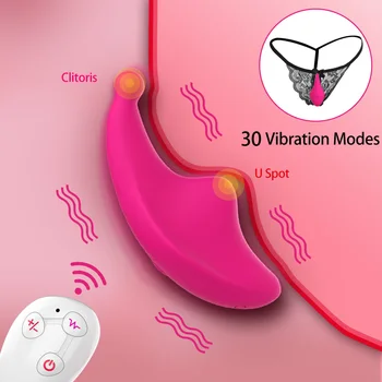 Klitorio Stimuliatorius Nešiojamų Panty Vibratorius Belaidžio Nuotolinio Valdymo Nematomas Vibruojantis Kiaušinis 10 Greičio Sekso Žaislai, Moters Sekso Parduotuvė