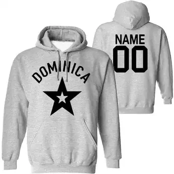 DOMINIKA vyrų megztinis užsakymą pavadinimas numeris dma palaidinukė tautos vėliava ispanijos Dominikos Dominicana respublikos spausdinti foto drabužių