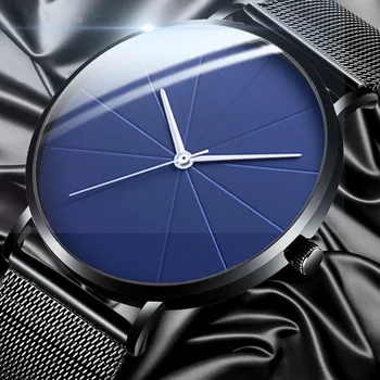 Vyrų Laikrodžiai 2021 Prabangos Prekės Ultra Plonas Laikrodžiai Moterims Nerūdijančio Plieno Tinklelio, Žiūrėti Vyrai Spinduliai Atsitiktinis Kvarco Žiūrėti Relogio Masculino