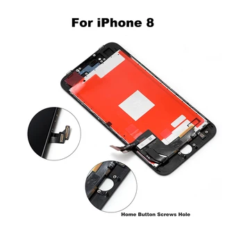 Klasės AAA++LCD iPhone 6 6S 6Plus 6SPlus Su Puikus Jutiklinis Ekranas skaitmeninis keitiklis Asamblėjos iPhone 7 8 Ekranas+Įrankiai