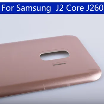 Pradinės kokybės Samsung Galaxy J2 Core J260 J260G J260SM J260F Korpusas Baterijos Dangtelis Galinio Dangtelio Atveju Galinių Durelių Važiuoklės