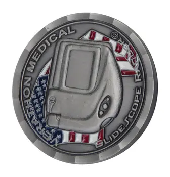 Custom JAV Gynybos Departamento Verathon Medicinos Tūptinės taikymo Sritis Iššūkis Monetos Suvenyrų Ženklelis Gali būti derinami su Jūsų Logotipu