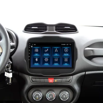 128GB Android 10.0 Už Jeep Renegade-2018 M. Automobilio prietaisų Skydelio Ekranas, daugialypės terpės Grotuvas Automobilių GPS Navigacijos Galvos Uint