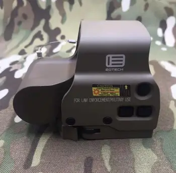 Taktinis Su NV fucntion 558 Red Dot 2020Ver. EXPS3-0 Akyse Medžioklės Holografinis taikymo Sritis 20mm Weaver Airsoft Riflescope