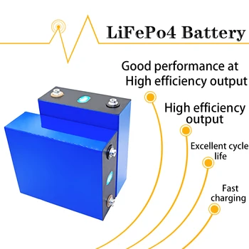 8pcs 3.2 V 310Ah lifepo4 baterija PASIDARYK pats 12V 24V 310000mAh Įkrovimo 3.2 v ląstelių Elektrinių automobilių RV Saulės Energijos saugojimo sistema