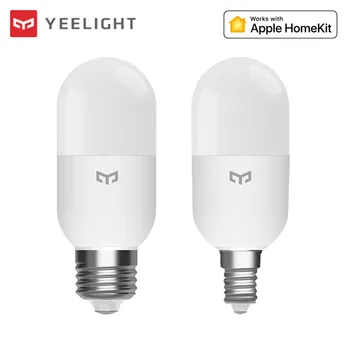Yeelight Spalvos Temperatūra Smart LED Lemputė M2 E27/E14 4W Akių Versija Šviesos Pritemdomi APP 
