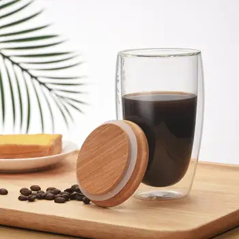 80% KARŠTO PARDAVIMO Kavos Puodelio 80/150/250/350/450ML Kavos Puodelis dvigubomis Sienelėmis Karščiui atsparaus Stiklo Pieno Espreso kavos Arbatos Puodelio 