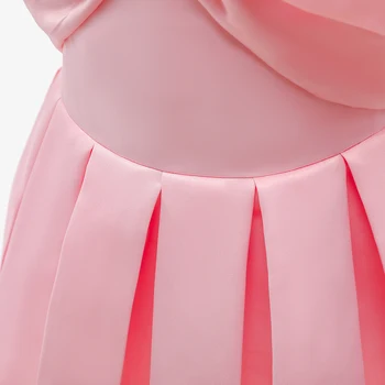 PLBBFZ 2021 m. Pavasarį Nauja Vaikų Mergaičių Suknelės Stebėjimo Suknelės Mergaitę Diržas Vakaro Suknelės Vaikai Princesė Šalies Vakaras