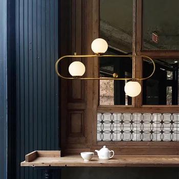Industrial Stiliaus, stačiakampio liustra Meno Sūpynės Sagtis Dizaino Retro stiklo kamuolys šviesos Salonas Kavos Parduotuvė valgomasis liustra