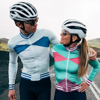 Kavinė du Cycliste Vyrų Pavasarį ir Rudenį dviračių viršūnes kvėpuojantis anti-ultravioletinių ilgomis rankovėmis marškinėliai, lauko dviračių palaidinukė