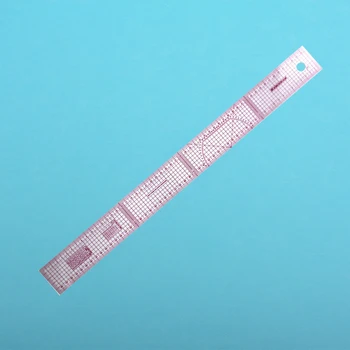 Plastikiniai Siuvimo Pritaikyti 54 cm Bendr. dvipusės Metrinių Tiesiai Liniuotė Skaidri Kriterijus Kratinys Medžiaga Pjovimo Liniuotės