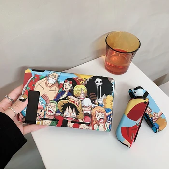 One Piece Anime Šiaudų Skrybėlę Berniukai Piratai Luffy Gamepad Įjungti Apsaugos Atveju Nintendo Perjungti Ir Lite Dangtis