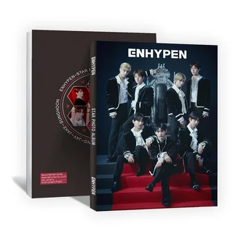 Kpop ENHYPEN Nuotraukų Albumą Gerbėjai Dovanų Kolekciją Dovana Lipdukai Lomo Korteles Žymą Plakatas Nauja siunta