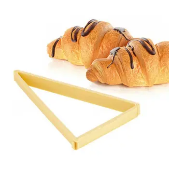 1 VNT. Plastikiniai Croissant Karpymo Duona Linijos Formos Desertas Stamper Roll Maker Kepimo Pyragai, Bandelės, Įrankiai Bakeware Virtuvės Dalykėlių