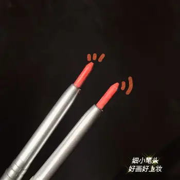 Sexy raudona lūpų linijinės pieštukų lūpų kontūro makiažas, ilgalaikis, vandeniui sklandžiai, šilkiniai automatinė matinis lūpų pen AC358