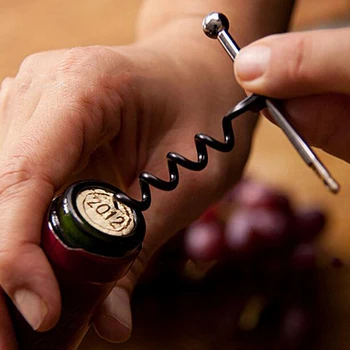 1PC Mini Vyno, Alaus Butelio Atidarytuvas Nešiojamų Nerūdijančio Plieno Dvigubo Metalo Vyriais Lauko Keychain Vyno Atidarytuvas Virtuvės Dalykėlių