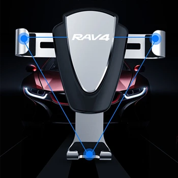 Toyota RAV4 Priedai Automobilinis Telefono Laikiklis prietaisų Skydelio laikiklio pagrindą Stovėti mobiliojo Telefono Laikiklis GPS