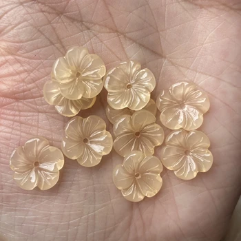 25pcs 11.5 mm Gražus Skaidrios dervos mažai gėlių Amatų 