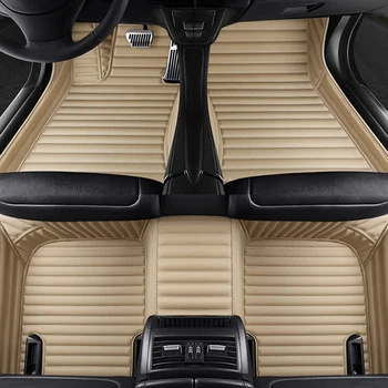 Custom 5 Sėdynės automobilio grindų kilimėlis Mercedes C-Class W202 W203 W204 W205 A205 C204 C205 S202 S203 S204 S205 kilimų tapis alfombra