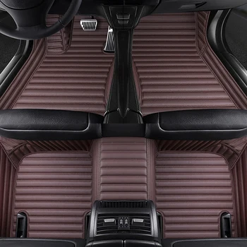 Custom 5 Sėdynės automobilio grindų kilimėlis Mercedes C-Class W202 W203 W204 W205 A205 C204 C205 S202 S203 S204 S205 kilimų tapis alfombra