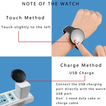 D18 Smart Watch Vyrų, Moterų Kraujo Spaudimas Smartwatch Sport Tracker Pedometer 116 Plius 