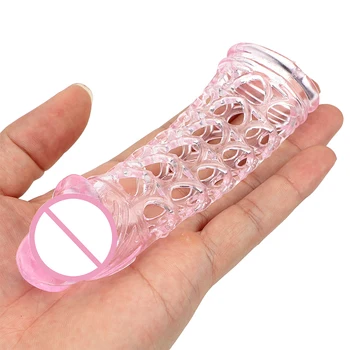 Atidėti Ejakuliacija Silikono Sekso žaisliukai Vyrams Vyrų Varpos Extender Daugkartinio naudojimo Prezervatyvą Gaidys Žiedas Penio Mova Varpos Žiedas