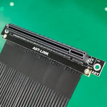 Didelės Spartos PCIe 4.0 x16 Stove Kabelis RTX3090 PC Grafika Kortelės ETH Kasybos PCI-e 16x Vertikalus Vertikaliai Lankstus 4.0 ilgiklis