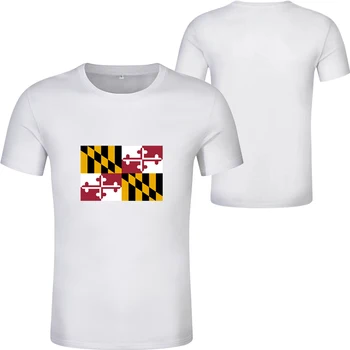 MERILENDO marškinėliai užsakymą pavadinimas numeris Annapoli MD T-Shirt america Baltimore Ocean City Washington Rockville Salisbury drabužiai