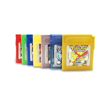 2020 Pokemon Serijos 16 Bitų Vaizdo Žaidimų Kasetė Konsolės Kortelės Nintendo GBA, GBC Serijos Konsoles Versija anglų kalba