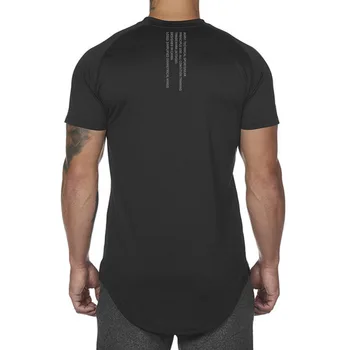 2021 m. vasarą vyrams marškinėliai atsitiktinis marškinėliai kasdien prarasti apvalios apykaklės kvėpuojantis sporto vyrų trumpomis rankovėmis