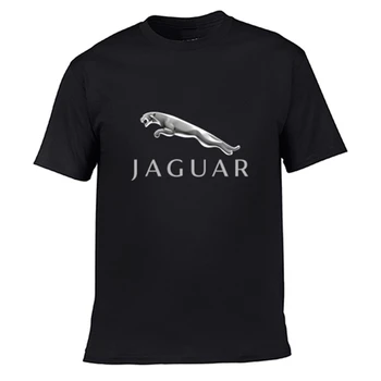2021 m. Vasarą Vyrams Marškinėliai JAGUAR automobilių logotipu Stilingas Dizainas Lydymosi T-Marškinėliai Medvilnės Unisex Viršūnes Tees vyras
