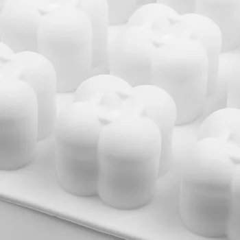 15 Ertmių 3D Magija Formos Silikono Žvakių Liejimo Aromaterapija 