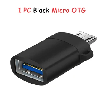 2VNT Micro USB 3.0 OTG Adapteris Micro Male Į USB Moterų Samsung 
