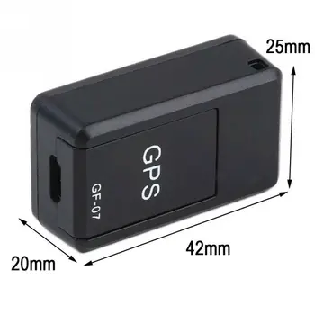 Informacija apie Mini GPS Locator Ilgo Laukimo Magnetinio SOS Sekimo Prietaisas Diktofonas GF-07