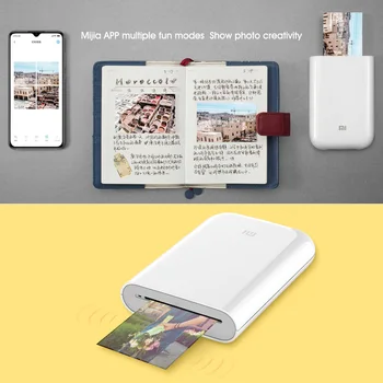 Xiaomi mijia AR Spausdintuvo 313x400 dpi Nešiojamų Nuotrauka Mini Pocket Su 