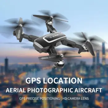 Naujas 6-ašis HJ38 RC Quadcopter GPS Drone 4K WiFi Kamera 120° Plataus Kampo 3 lygio Skrydžio Greitį, Sulankstomas Quadcopter