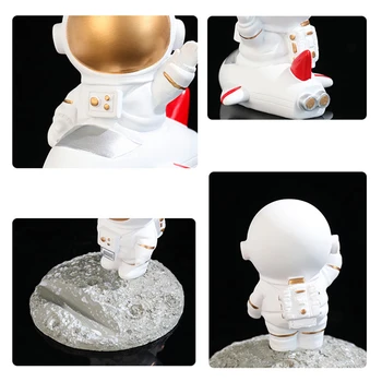 Kūrybos Astronautas Papuošalai Astronautas Modelis Skulptūra Dervos Amatų Modernių Namų Office 