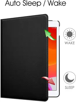 Dangtelis iPad 10.2 colių 2019,360 Sukasi su Auto Sleep/Wake up Smart Case Cover for iPad 10.2 2019 7th Gen A2200 A2198 A2197