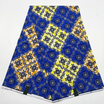 MINKŠTAS Afrikos Vaškas Spausdinimo Audinio Ankara vaškas Siuvimo Suknelė Pagne Afrikinio 2020 Naują Atvykimo tissus Medvilnė