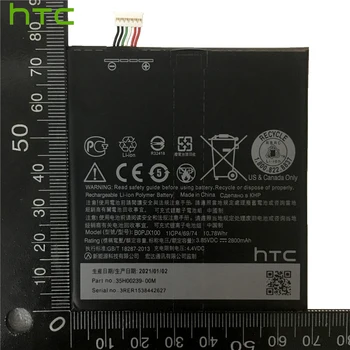 2021 Metų Originalus BOPJX100 HTC One E9 Baterijų E9w E9+ Plius E9PW Galinga Baterija 2800mAh Nekilnojamojo Pakeitimo mobile