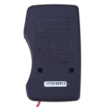 Nešiojamas Skaitmeninis Multimetras 1999 Skaičiuoja Mini Pocket Ammeter Voltmeter Srovė Omo Metrų Baterijos Talpa Bandymas